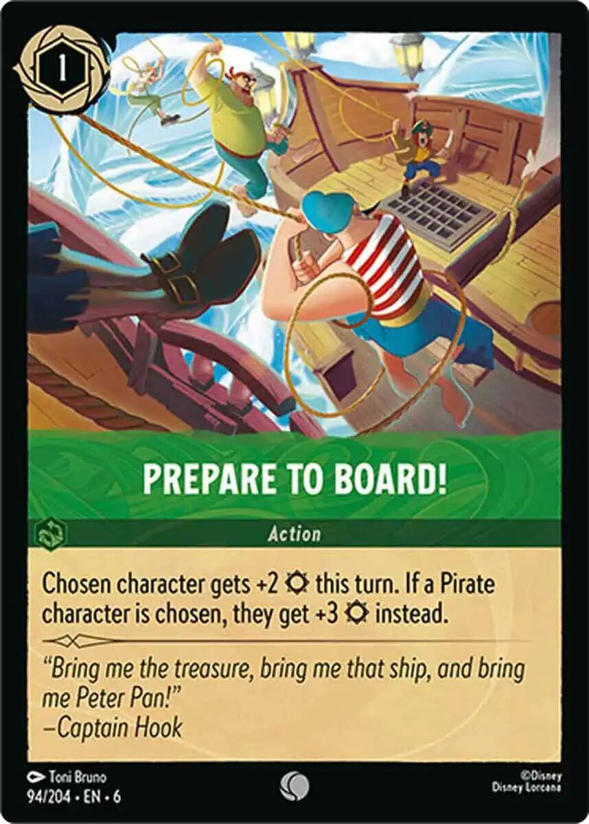 Prepare to Board! (94/204) [Azurite Sea] | Boutique FDB TCG