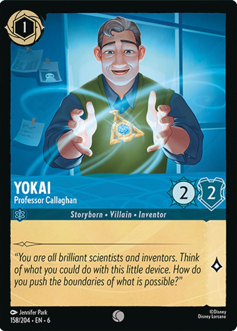 Yokai - Professor Callaghan (158/204) [Azurite Sea] | Boutique FDB TCG