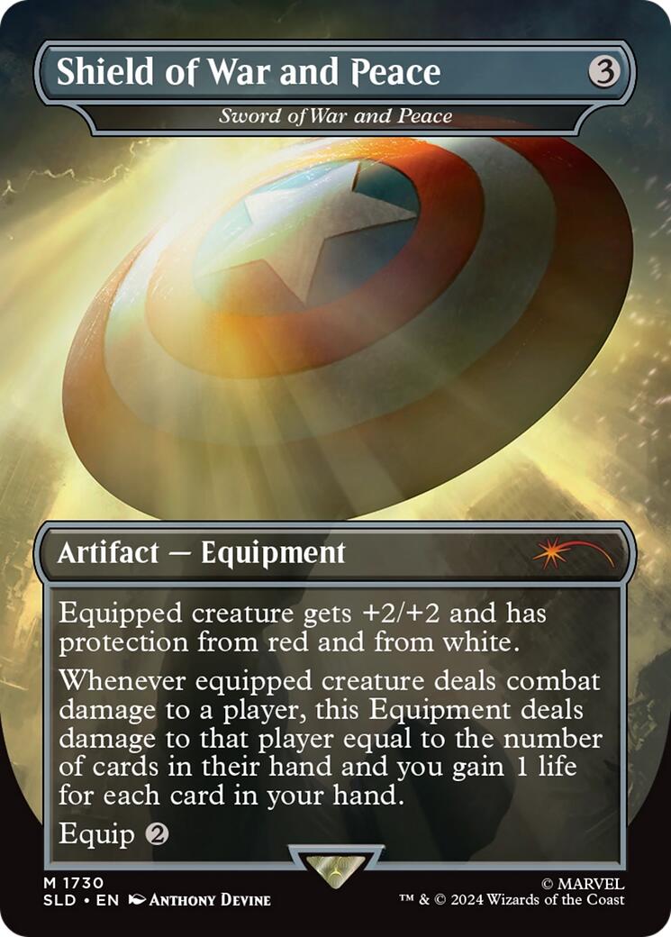 Shield of War and Peace - Sword of War and Peace [Secret Lair Drop Series] | Boutique FDB TCG