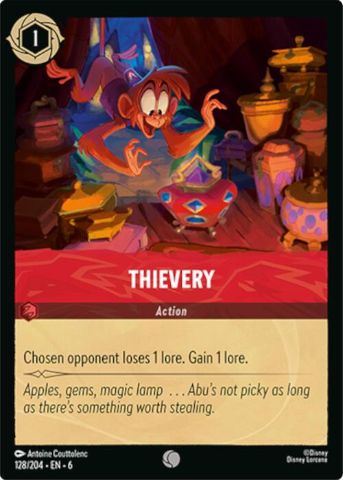 Thievery (128/204) [Azurite Sea] | Boutique FDB TCG