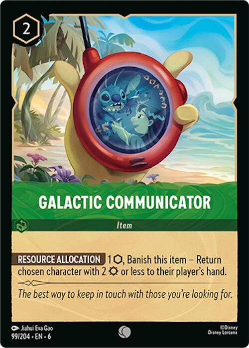 Galactic Communicator (99/204) [Azurite Sea] | Boutique FDB TCG