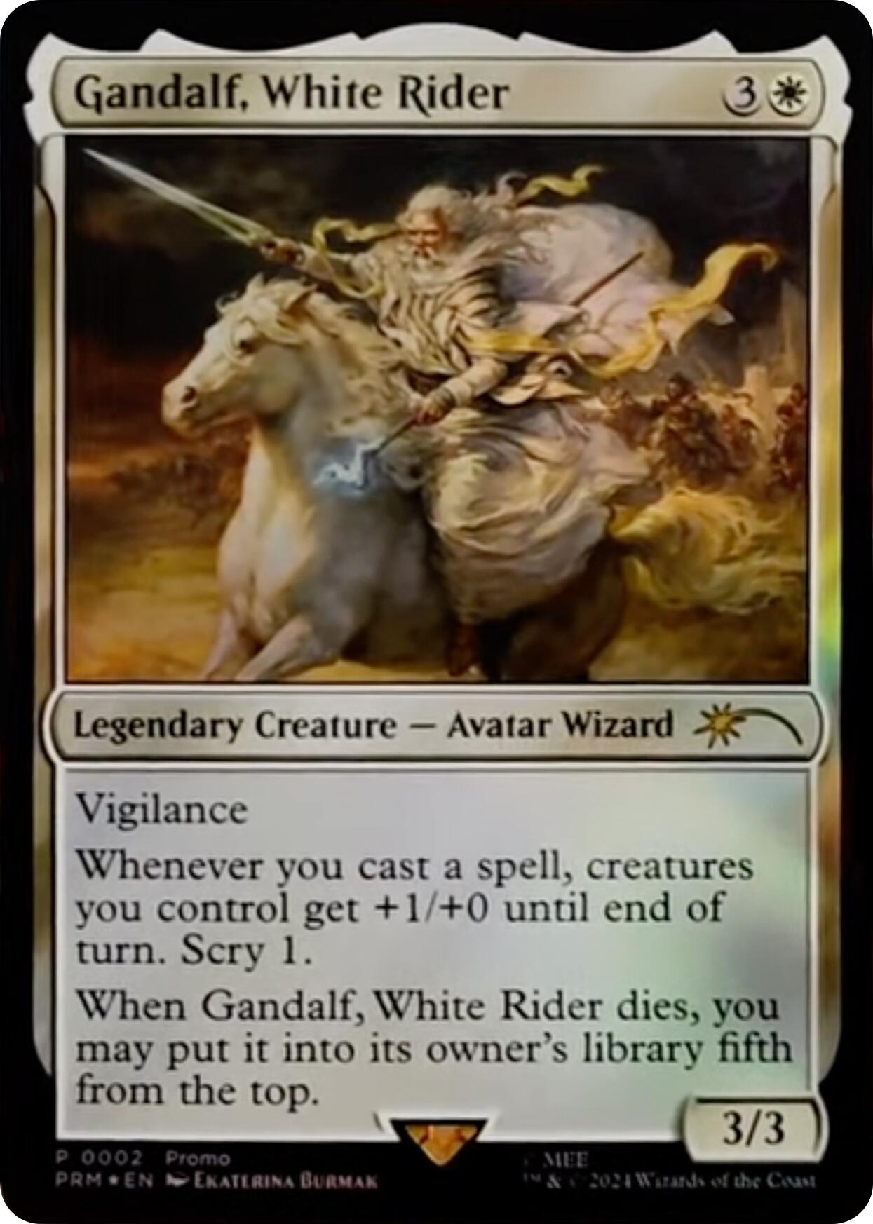 Gandalf, White Rider [Resale Promos] | Boutique FDB TCG