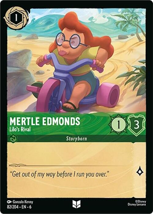 Mertle Edmonds - Lilo's Rival (82/204) [Azurite Sea] | Boutique FDB TCG