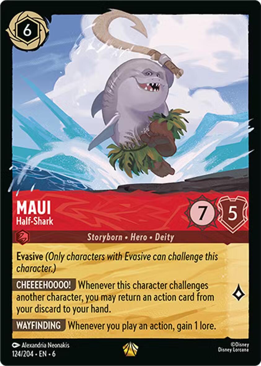 Maui - Half-Shark (124/204) [Azurite Sea] | Boutique FDB TCG