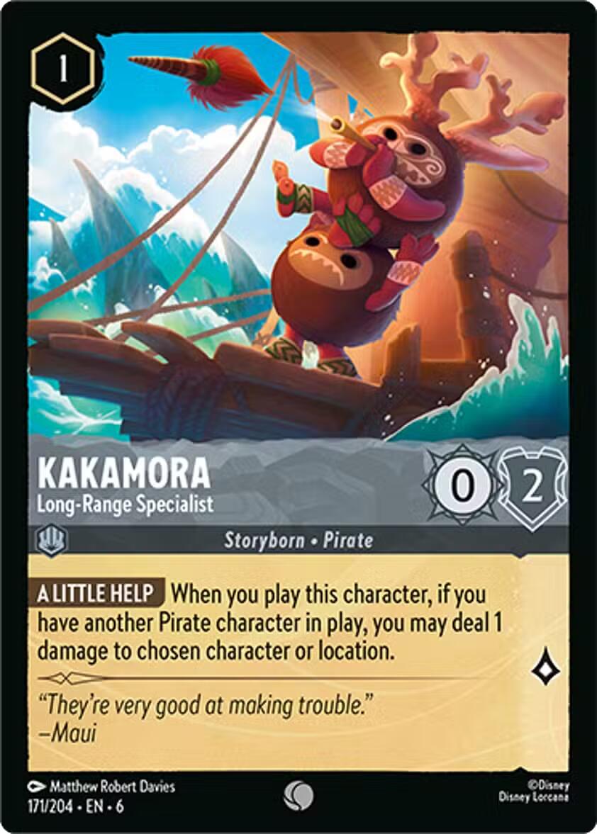 Kakamora - Long-Range Specialist (171/204) [Azurite Sea] | Boutique FDB TCG