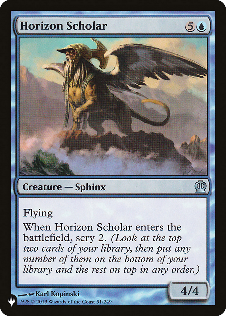 Horizon Scholar [The List Reprints] | Boutique FDB TCG