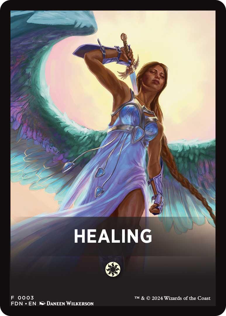 Healing Theme Card [Foundations Tokens] | Boutique FDB TCG