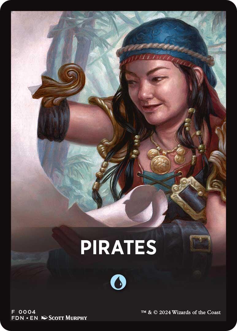 Pirates Theme Card [Foundations Tokens] | Boutique FDB TCG