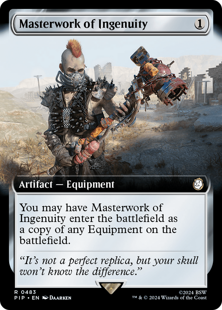 Masterwork of Ingenuity (Extended Art) [Fallout] | Boutique FDB TCG