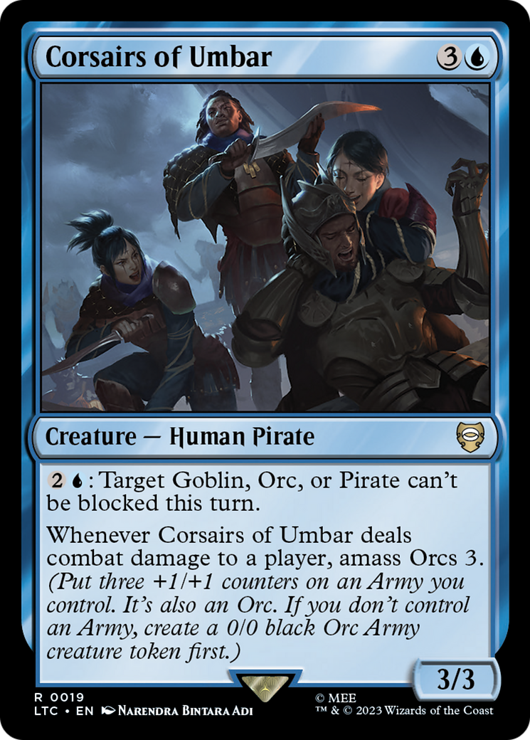 Corsairs of Umbar [The Lord of the Rings: Tales of Middle-Earth Commander] | Boutique FDB TCG