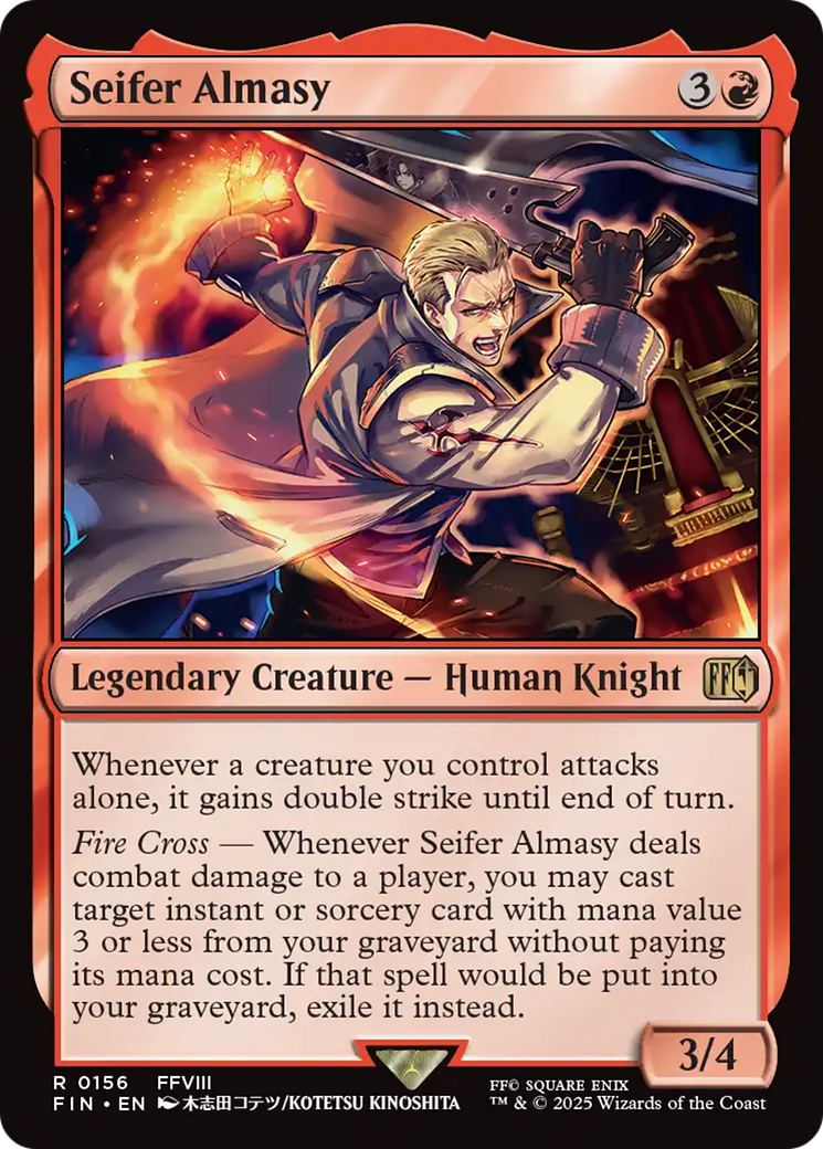 Seifer Almasy [FINAL FANTASY] | Boutique FDB TCG