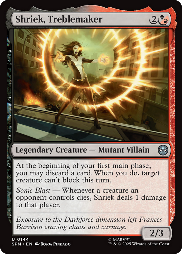 Shriek, Treblemaker [Marvel's Spider-Man] | Boutique FDB TCG
