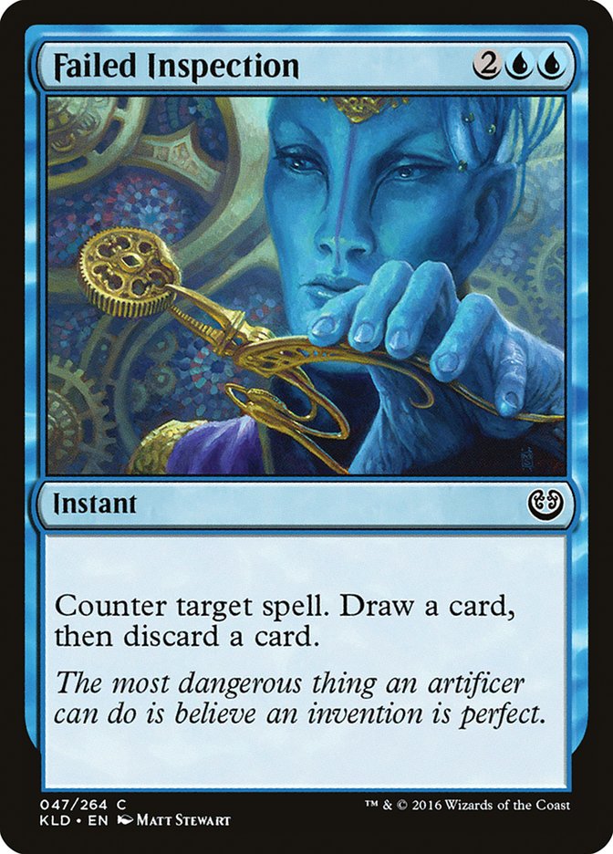 Failed Inspection [Kaladesh] | Boutique FDB TCG