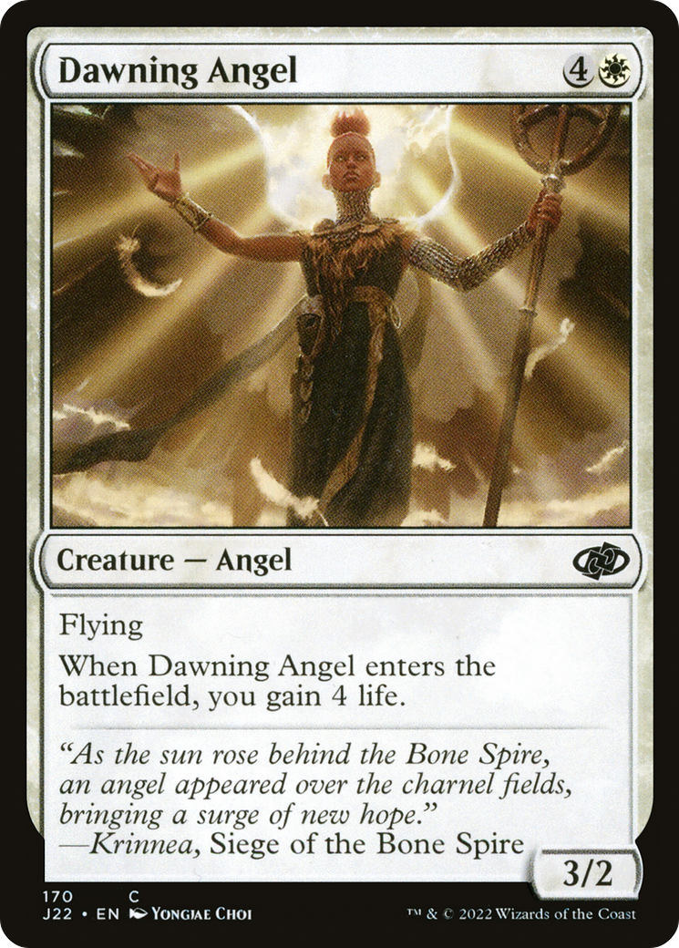 Dawning Angel [Jumpstart 2022] | Boutique FDB TCG