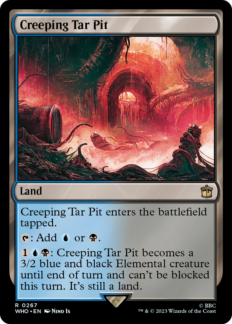 Creeping Tar Pit [Doctor Who] | Boutique FDB TCG