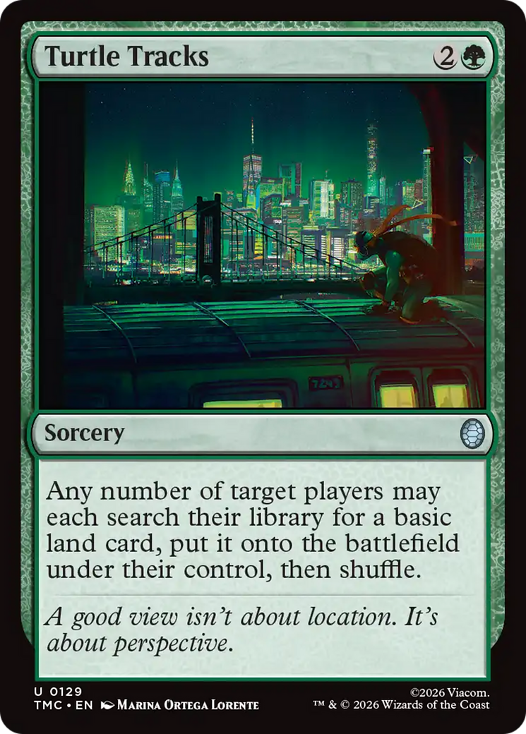 Turtle Tracks [Teenage Mutant Ninja Turtles Commander] | Boutique FDB TCG