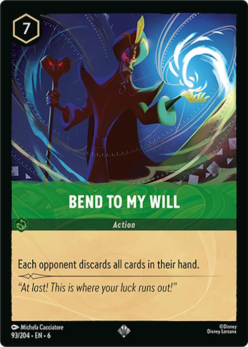 Bend to My Will (93/204) [Azurite Sea] | Boutique FDB TCG