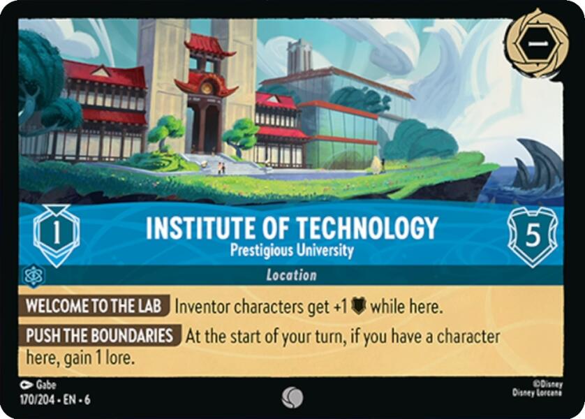 Institute of Technology - Prestigious University (170/204) [Azurite Sea] | Boutique FDB TCG