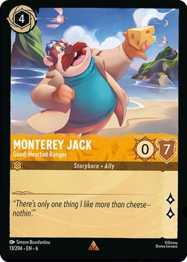 Monterey Jack - Good-Hearted Ranger (13/204) [Azurite Sea] | Boutique FDB TCG