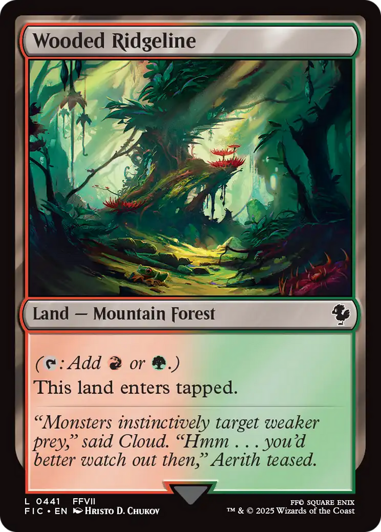 Wooded Ridgeline [FINAL FANTASY Commander] | Boutique FDB TCG
