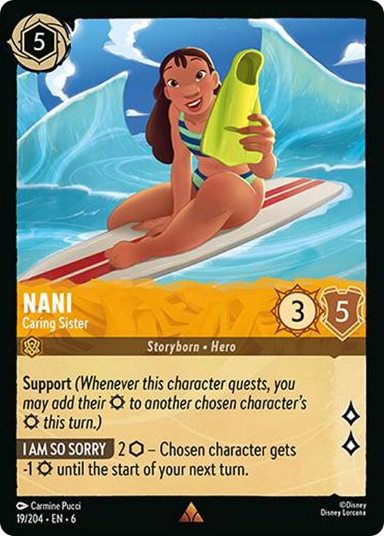 Nani - Caring Sister (19/204) [Azurite Sea] | Boutique FDB TCG