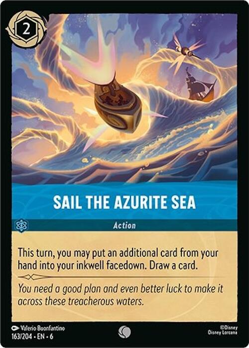 Sail the Azurite Sea (163/204) [Azurite Sea] | Boutique FDB TCG