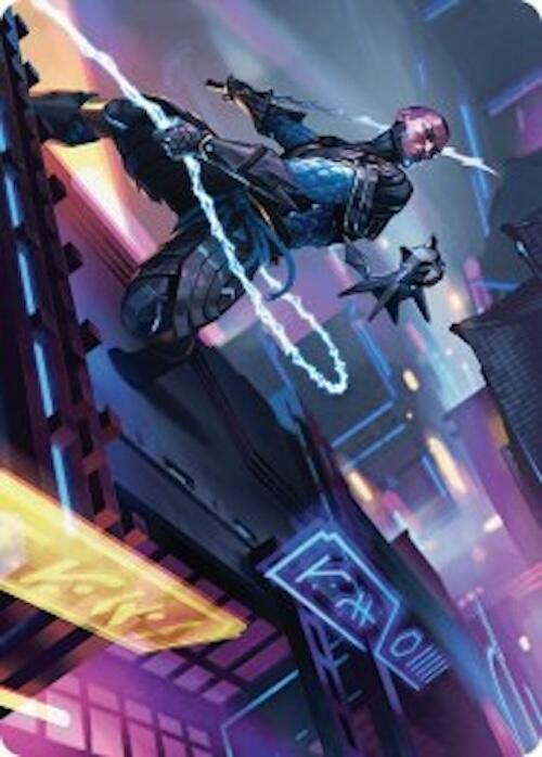 Kaito, Cunning Infiltrator Art Card (51/54) [Foundations Art Series] | Boutique FDB TCG