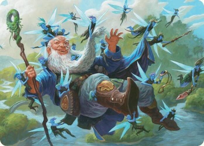 Mischievous Mystic Art Card (7/54) [Foundations Art Series] | Boutique FDB TCG