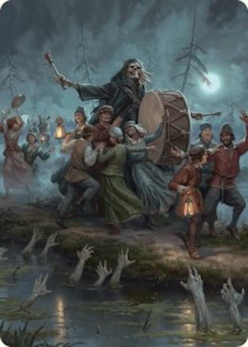 Blasphemous Edict Art Card (35/54) [Foundations Art Series] | Boutique FDB TCG