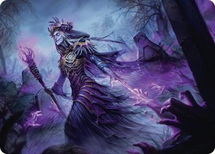 Zul Ashur, Lich Lord Art Card (10/54) [Foundations Art Series] | Boutique FDB TCG