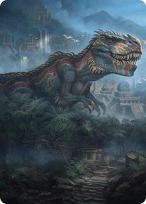 Ghalta, Primal Hunger Art Card (41/54) [Foundations Art Series] | Boutique FDB TCG