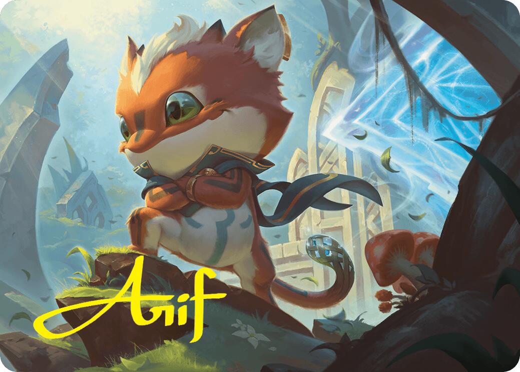 Loot, Exuberant Explorer Art Card (12/54) (Gold-Stamped Signature) [Foundations Art Series] | Boutique FDB TCG