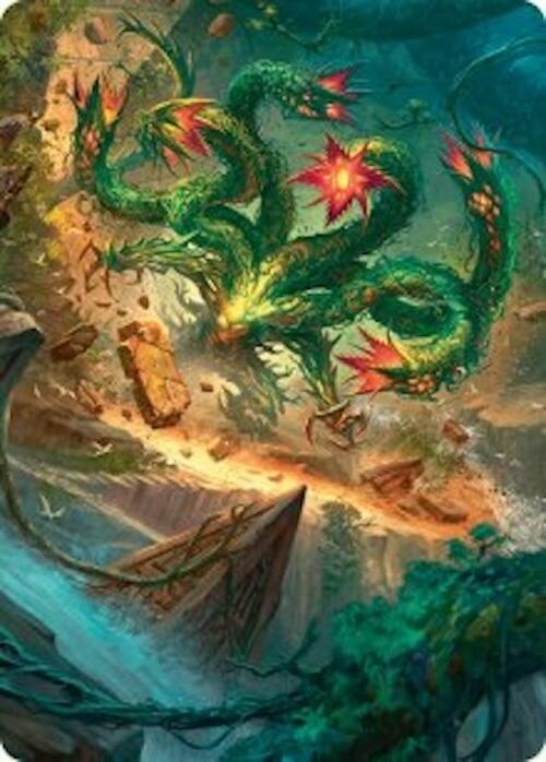 Mossborn Hydra Art Card (42/54) [Foundations Art Series] | Boutique FDB TCG