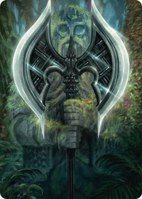 Leyline Axe Art Card (49/54) [Foundations Art Series] | Boutique FDB TCG