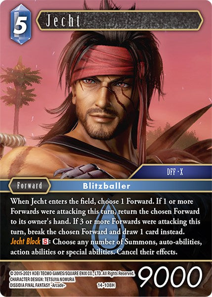 Jecht [Opus XIV: Crystal Abyss] | Boutique FDB TCG