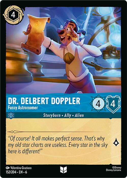 Dr. Delbert Doppler - Fussy Astronomer (152/204) [Azurite Sea] | Boutique FDB TCG