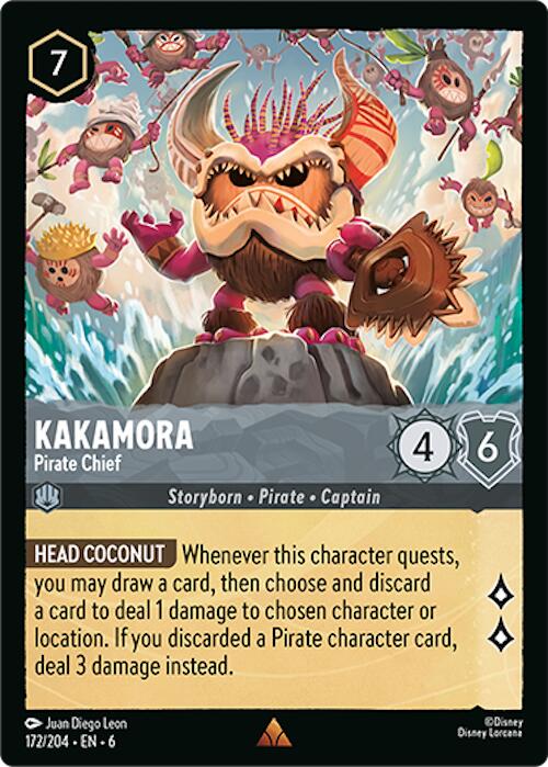 Kakamora - Pirate Chief (172/204) [Azurite Sea] | Boutique FDB TCG