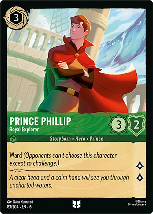 Prince Phillip - Royal Explorer (83/204) [Azurite Sea] | Boutique FDB TCG