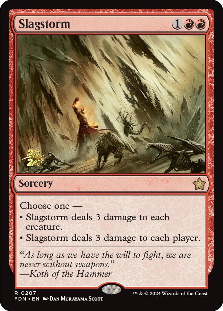 Slagstorm [Foundations Prerelease Promos] | Boutique FDB TCG