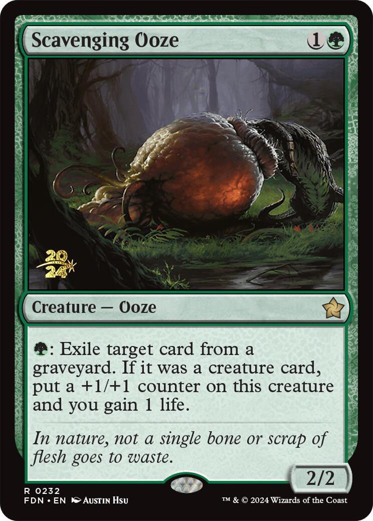 Scavenging Ooze [Foundations Prerelease Promos] | Boutique FDB TCG