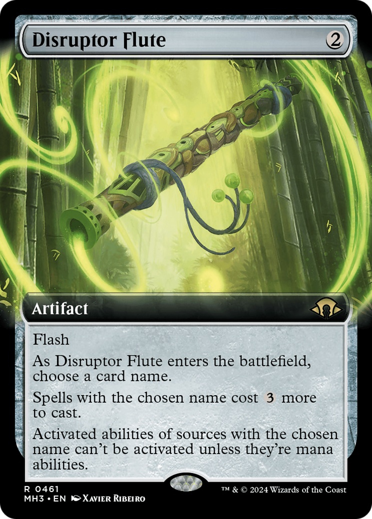 Disruptor Flute (Extended Art) [Modern Horizons 3] | Boutique FDB TCG