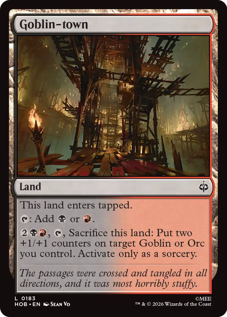 Goblin-town [The Hobbit] | Boutique FDB TCG