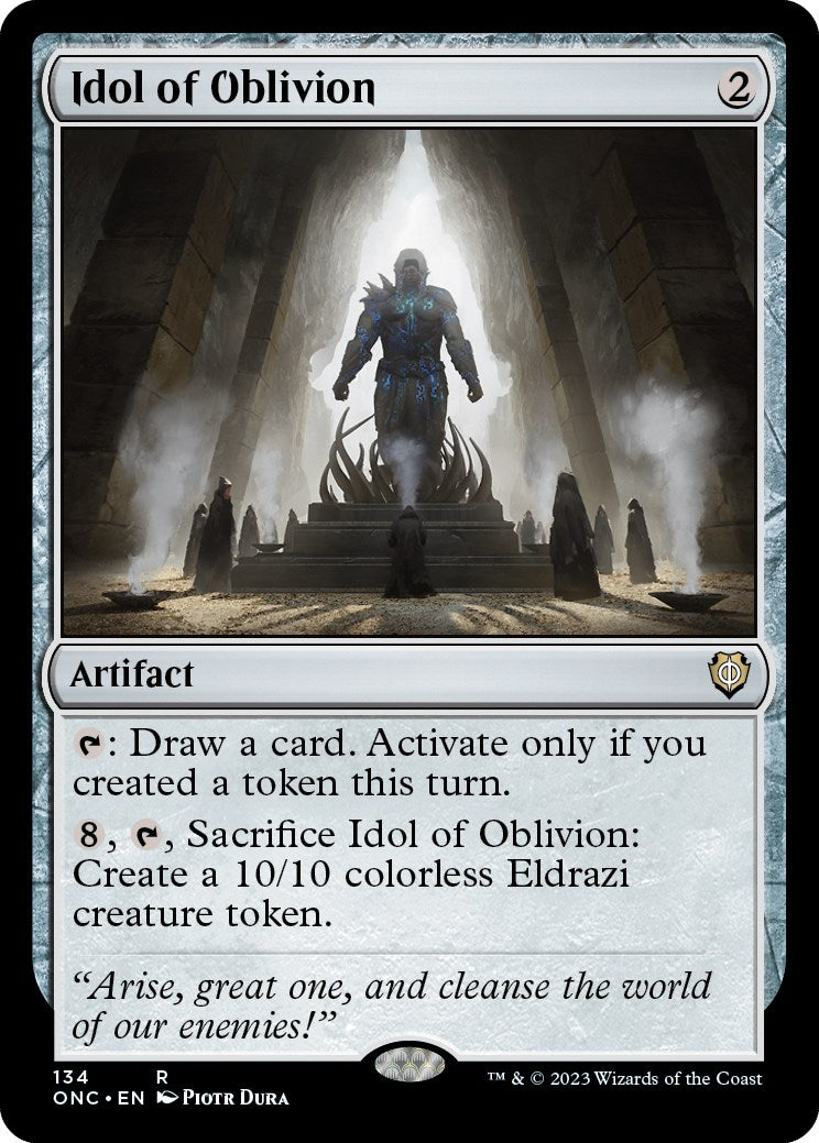 Idol of Oblivion [Phyrexia: All Will Be One Commander] | Boutique FDB TCG