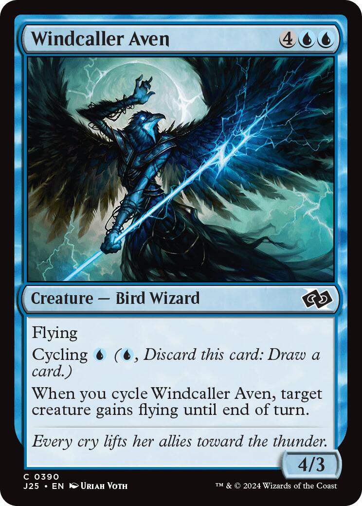 Windcaller Aven [Foundations Jumpstart] | Boutique FDB TCG