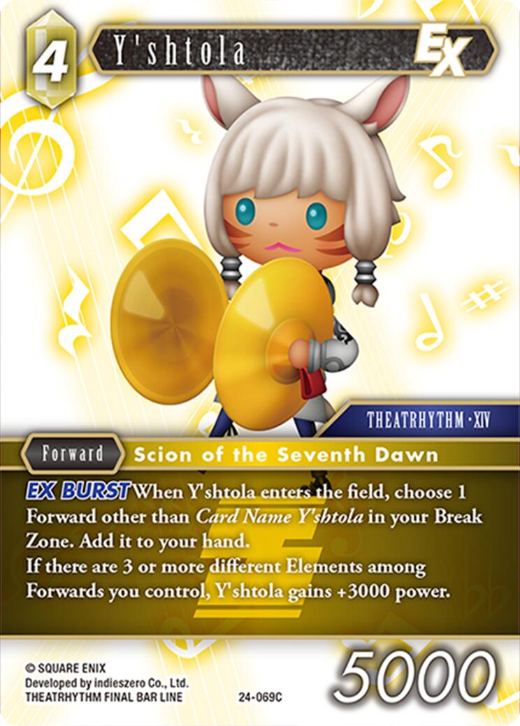 Y'shtola EX [Hidden Legends] | Boutique FDB TCG