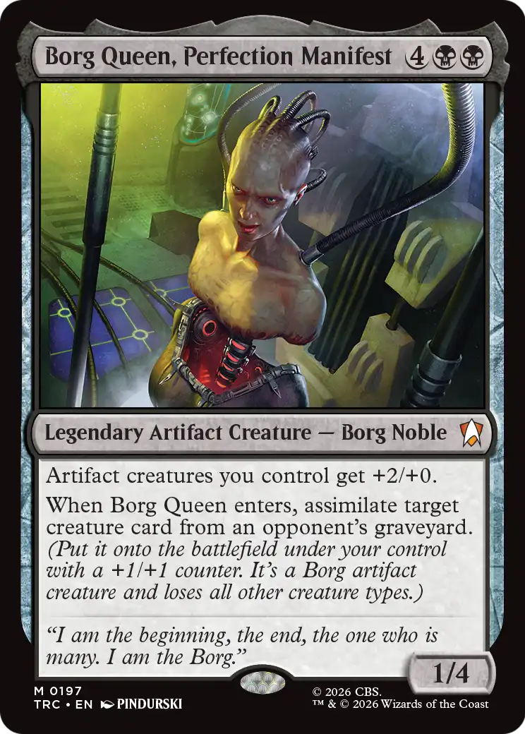 Borg Queen, Perfection Manifest [Star Trek Commander] | Boutique FDB TCG
