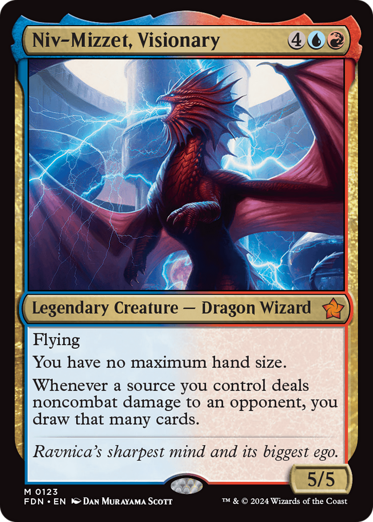 Niv-Mizzet, Visionary [Foundations] | Boutique FDB TCG