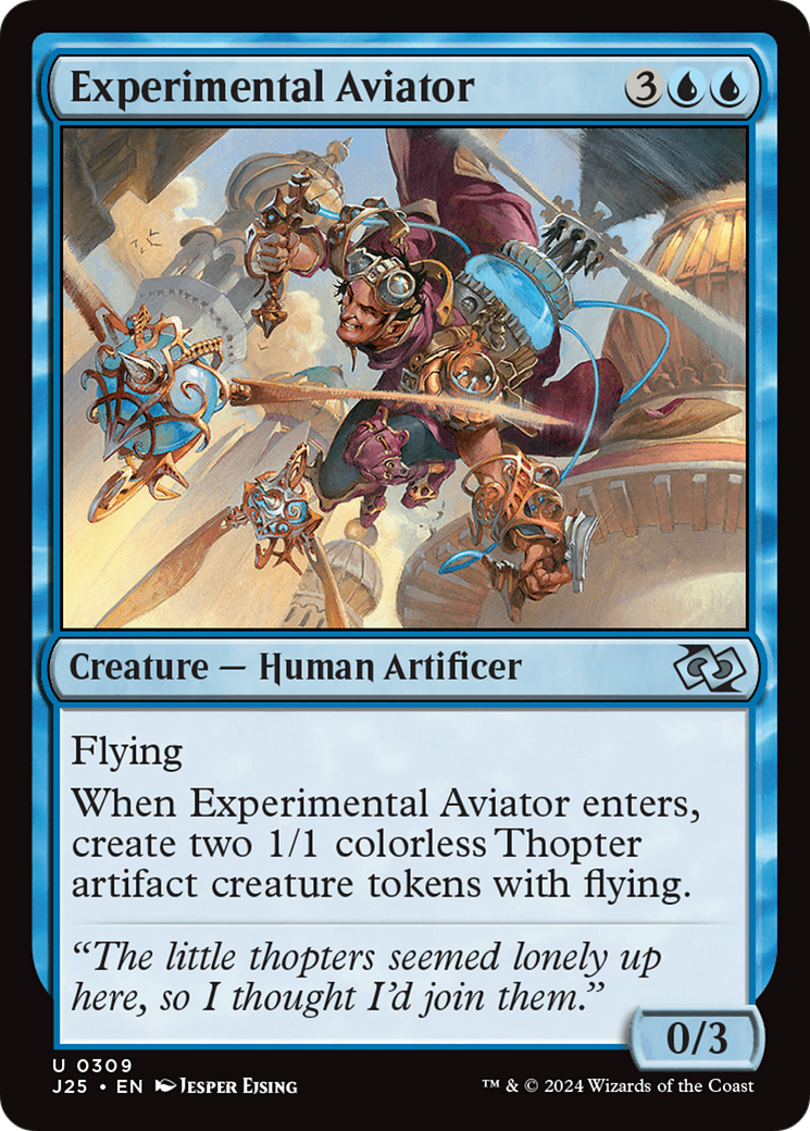 Experimental Aviator [Foundations Jumpstart] | Boutique FDB TCG