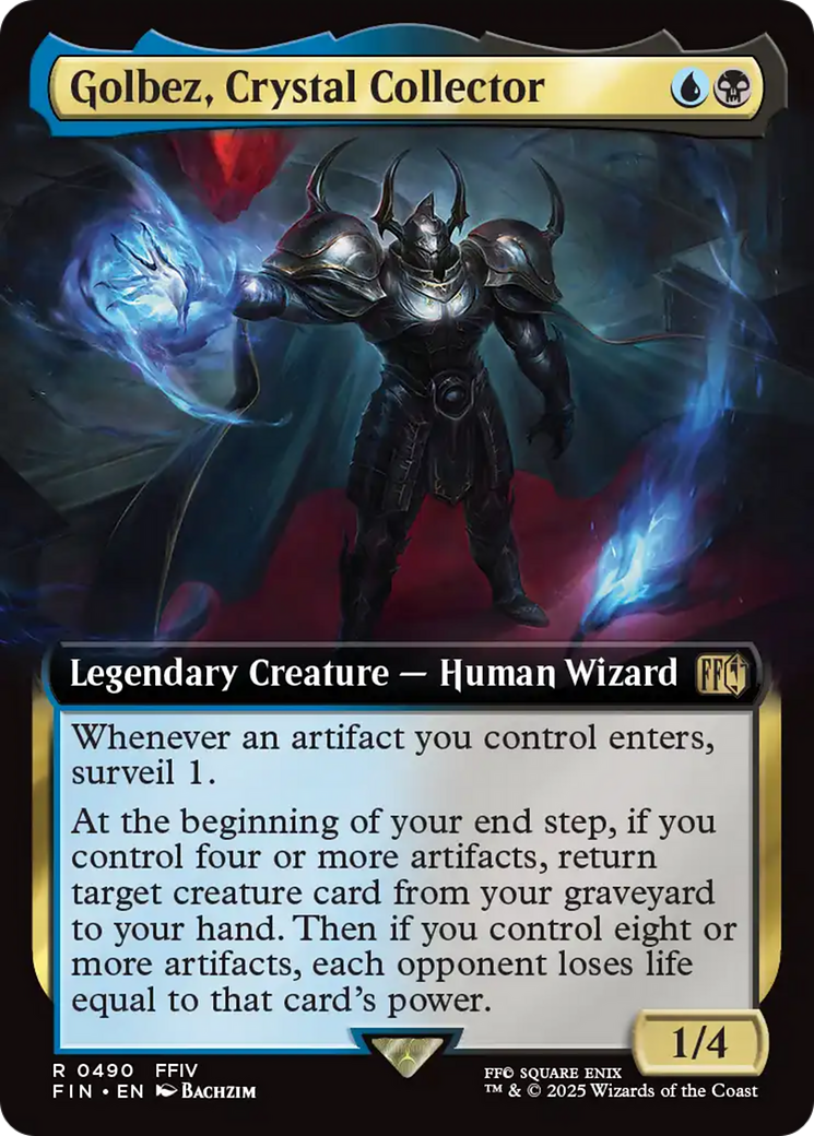 Golbez, Crystal Collector (Extended Art) [FINAL FANTASY] | Boutique FDB TCG