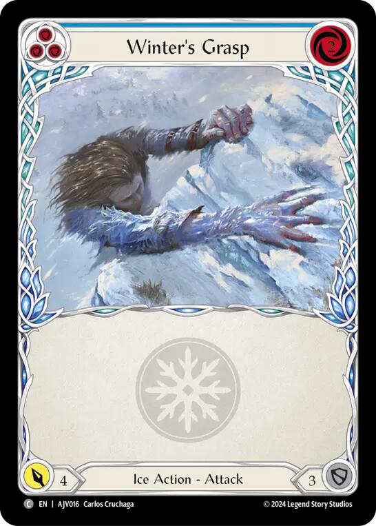 Winter's Grasp (Blue) [AJV016] (Armory Deck: Jarl Vetreidi) | Boutique FDB TCG